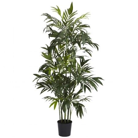 Dare2Decor 6 in. Bamboo Palm Silk Tree DA404725